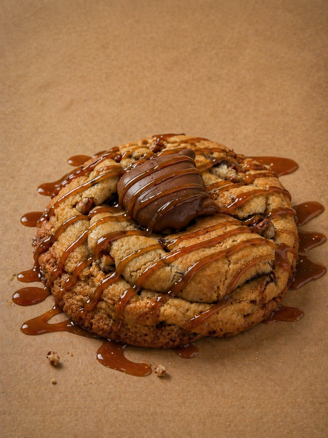 Turtle Pecan cookie