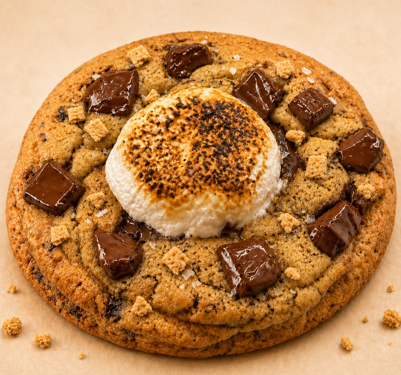 Toasted S'mores cookie